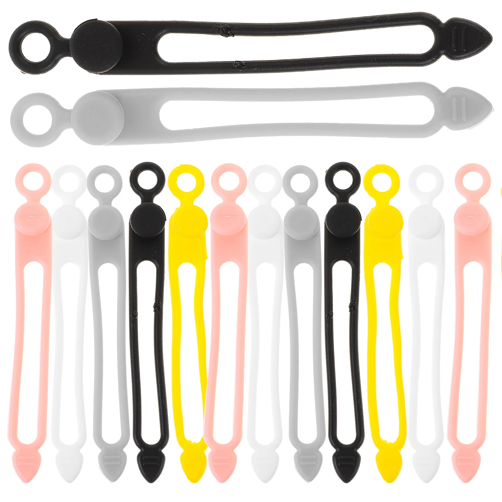 

30 Pcs Cord Organizer Strap Other Tidying Dustproof Appliances Ties Management Silica Gel Cable