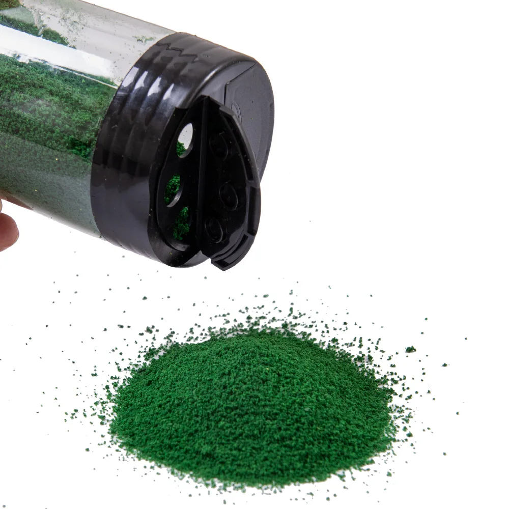 200ML Gelände Vegetation Grasland Gras Pulver Schwamm Feine Partikel Modell Szene Landschaft Materialien DIY Modell Machen Materialien – Detail 2