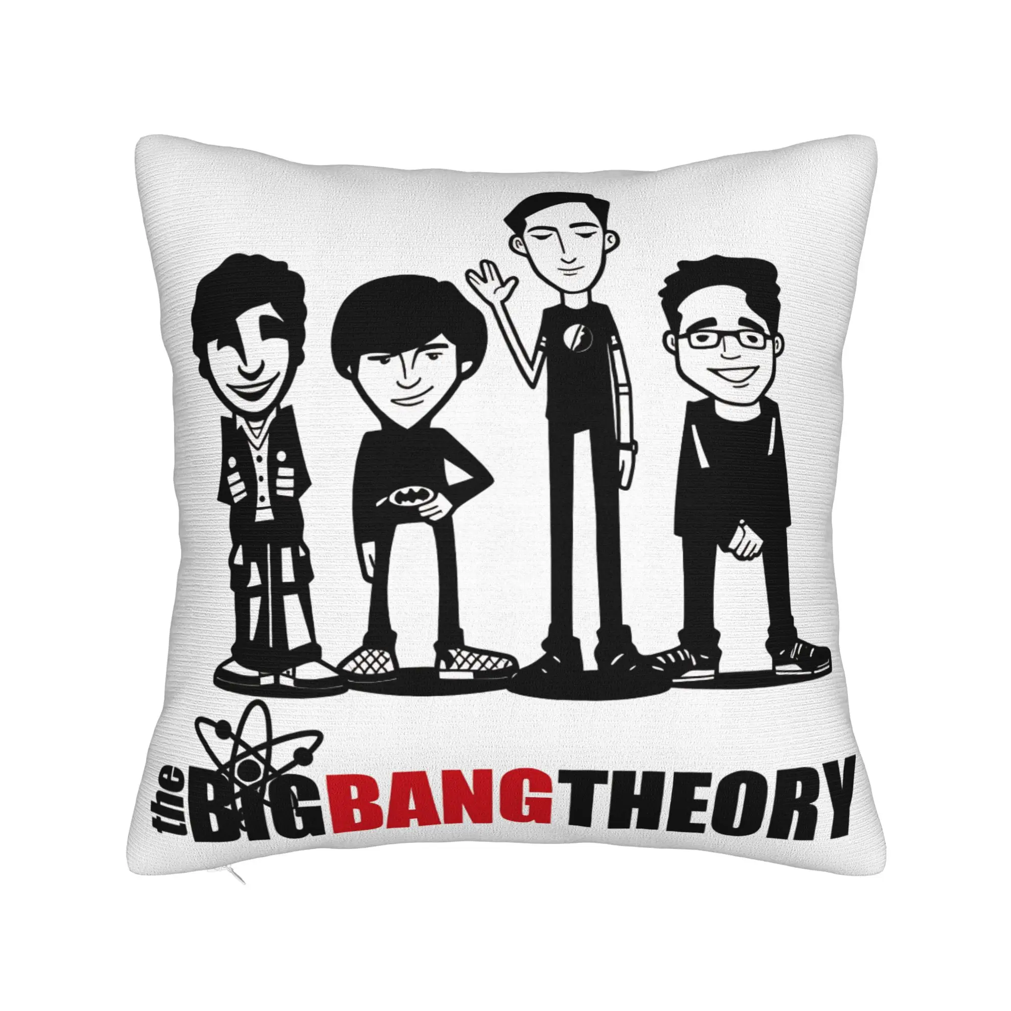 Funny TV Show-Inspired Pillowcase - Soft and Kawaii Decor for Couch, Sofa, or Bedroom