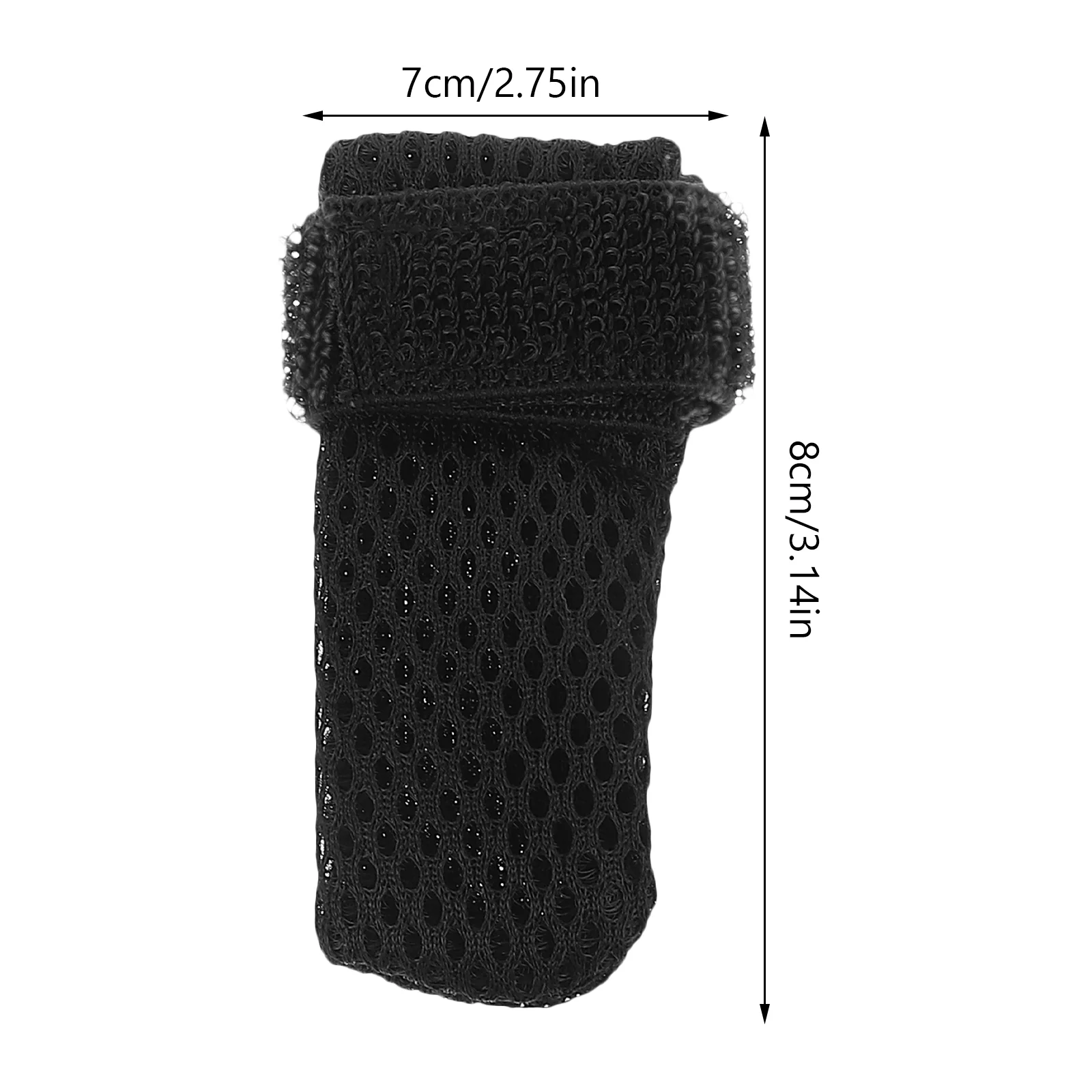 4 Pcs Black Polyester Adjustable Cat Shoes Durable Protector Comfortable Cat Socks Claw Covers Pet Products
