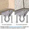 Aerial Swing Hangers 500kg Capacity Ceiling Mount for Yoga Hammock Chair Sandbag Punch Bag 304 Stainless Steel Swing Accessories 4