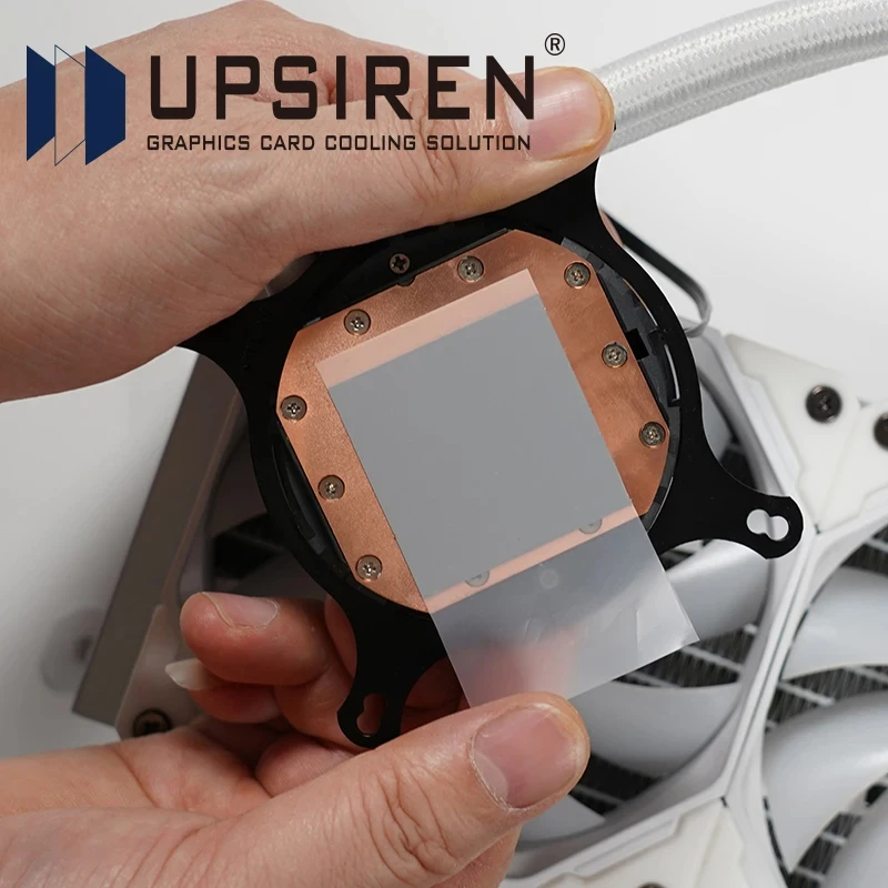 Фото UPSIREN PCM-1 сменная термопаста PCM Pad, твердая силиконовая смазка, изменение фазы, силиконовая паста, Термопаста PCM №2