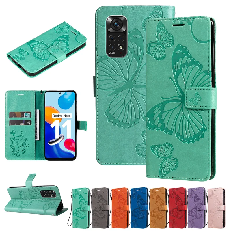 Leather Flip Wallet Phone Case with Card Holder Pocket – Stylish and Protective Cover