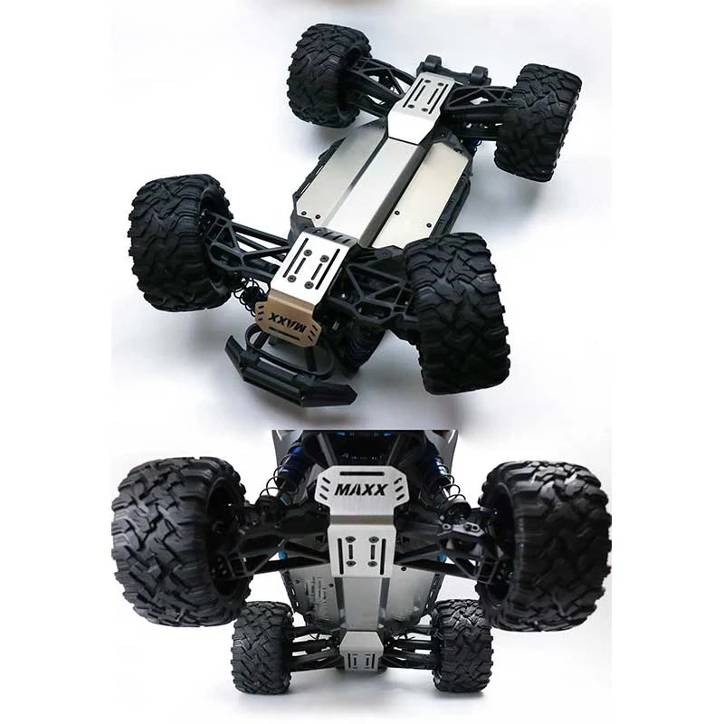 XBERSTAR Chassis Armor Für Tamiya Hornet EVO - Edelstahl Schutzplatte 1/10