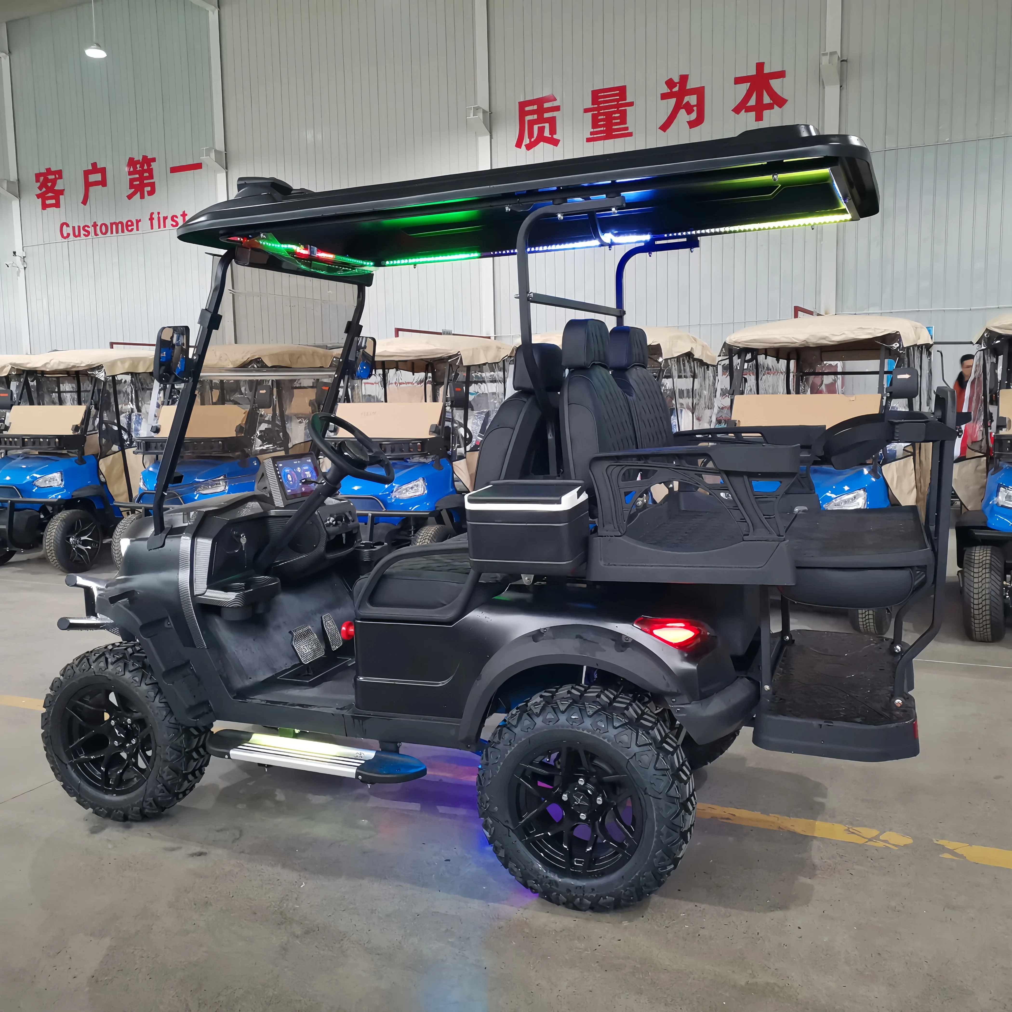 Electric Club Car Golf Buggy 2 Wheel Mini Single Seat Golf Carts For Sale
