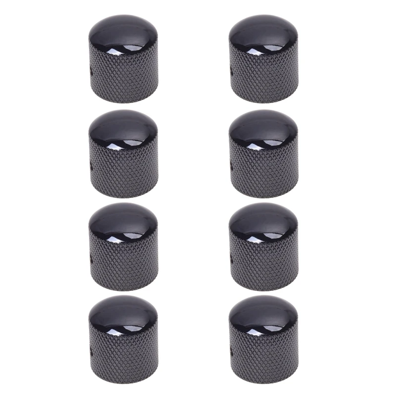 

8X Black Electric Guitar Volume Tone Control Knob