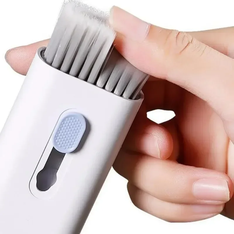 7 In 1 Cleaner Kit Computer Keyboard Brush Earphones Cleaning Pen For Headset Phone Cleaning Tools Keycap Puller Set 2