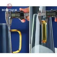 1.6L Transparent Glass Teapot Set Hot Cold Water Jug Pitcher Transparent Coffee Pot Water Bottle Kettle Heat-Resistant Tea Pot 5