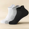 1/3 Pairs Breathable Mesh Athletic Terry Socks Cotton Cushioned Moisture-managing Durable Reduces Foot For Running Hiking Sports 4