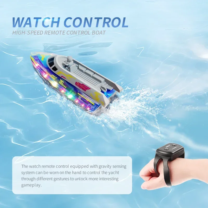High Speed RC Boat Toy with Dual Remote Control