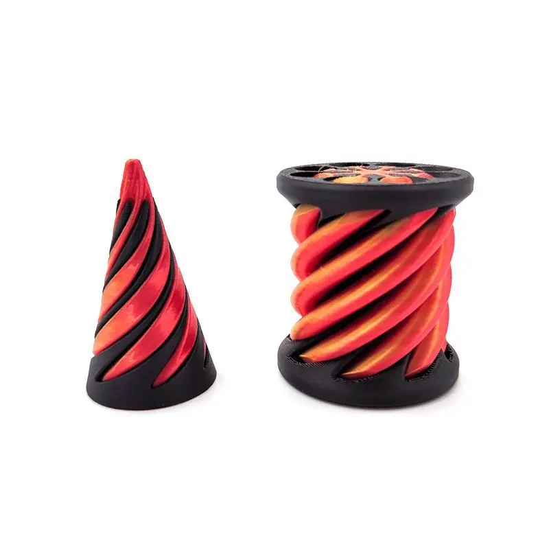 Tui Tui Le 3D Printing Trendy Play Decompression and Relaxation Tool Spiral 3D Handsome Puzzle Toy Children's Festival Gift