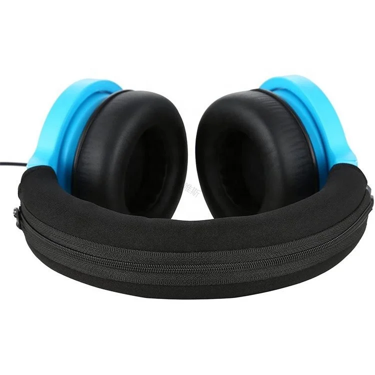 Kraken Earpads, wymiana z pianki Memory poduszki nauszne osłona na Pad dla Razer Kraken V1 opaska na głowę pokrywa Zipper poduszka ochronna