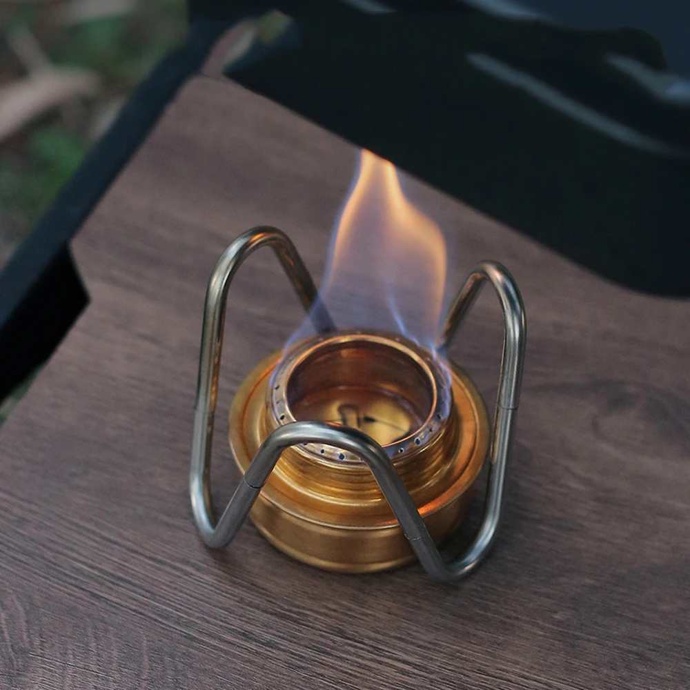 في الهواء الطلق التخييم الكحول موقد قوس الفولاذ ال...