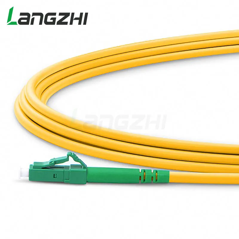 PVC Single Mode Fiber Patch Cable LC APC to SC APC Simplex 2.0mm 3.0mm 10Pcs