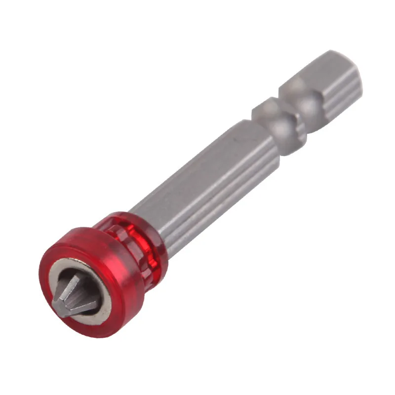 Magnetic Screwdriver Bit PH2 Cross-head 1/4 Inch Hex Shank Screwdriver Holder Ring for House Working Electric Kit