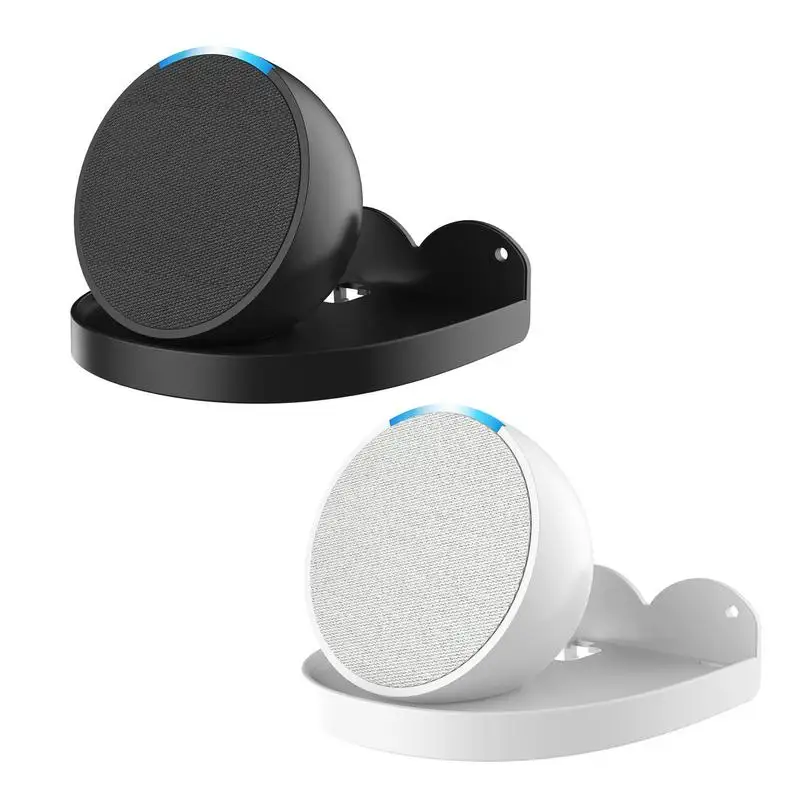 Supporto Per Montaggio A Parete Per Altoparlante Per Amazon Echo Pop Stand Hanger Sound Box Per Interni Con Rack Per La Gestione Dei Cavi A Vite