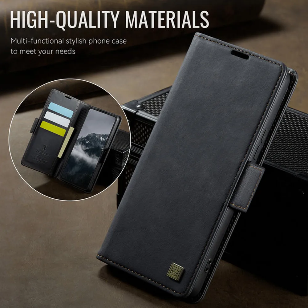 5G Leather Wallet Phone Case Cover