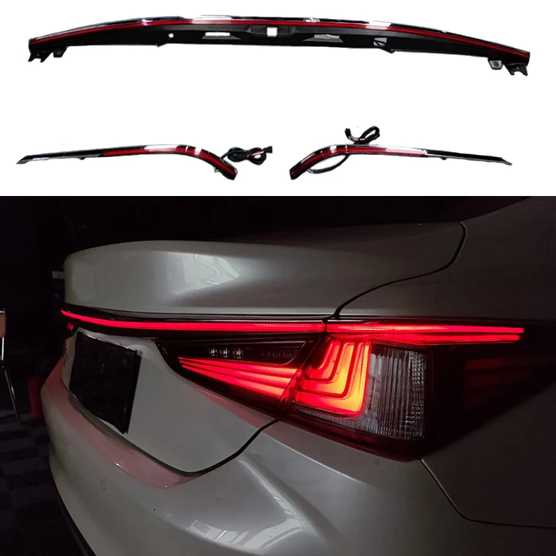 

For Lexus new Es electroplated through taillight with high craftsmanship easy installation tail light high quality tail light