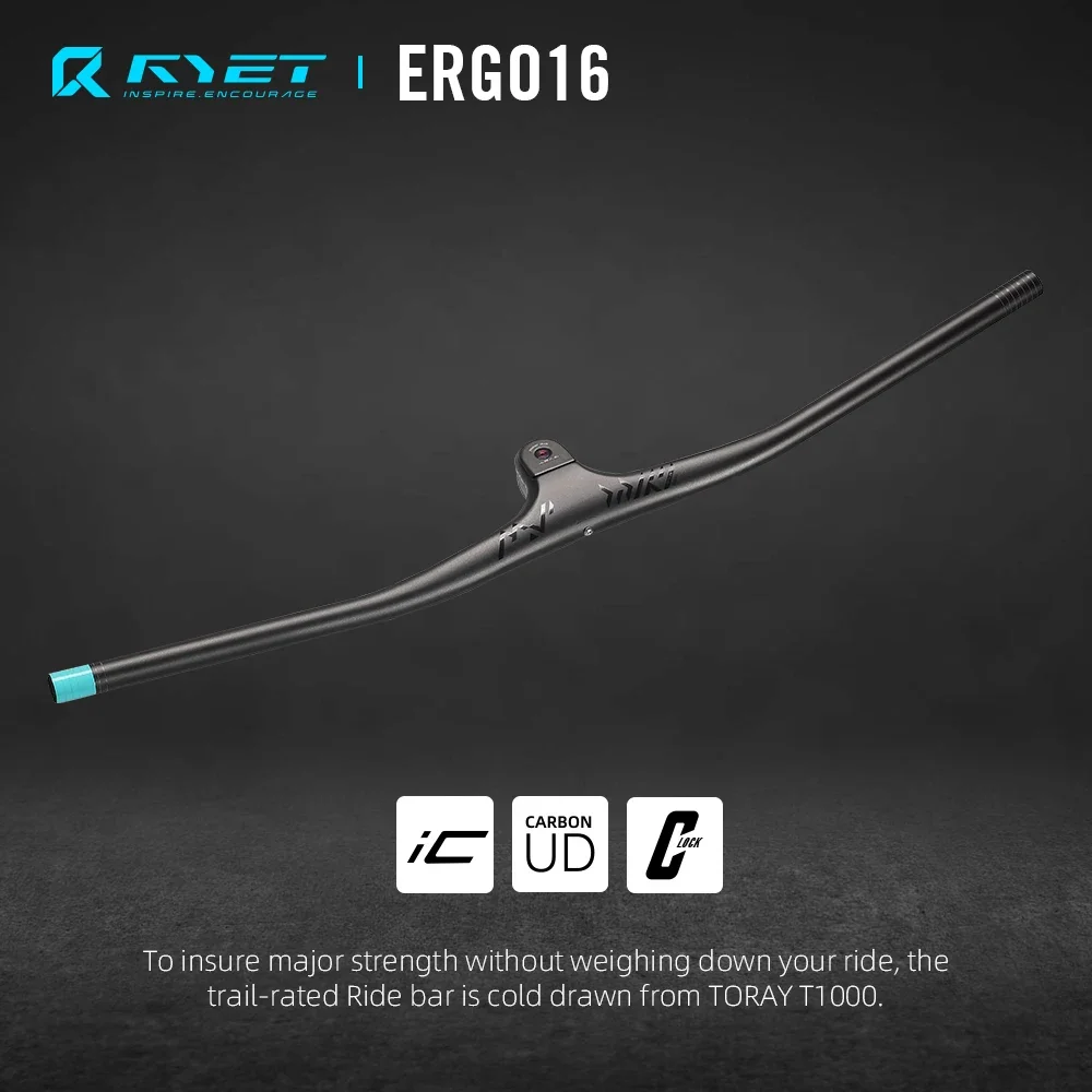 RYET T1000 ź MTB ڵ   810mm -17  28.6mm UD Ʈ  AM   ÷ ڵ  