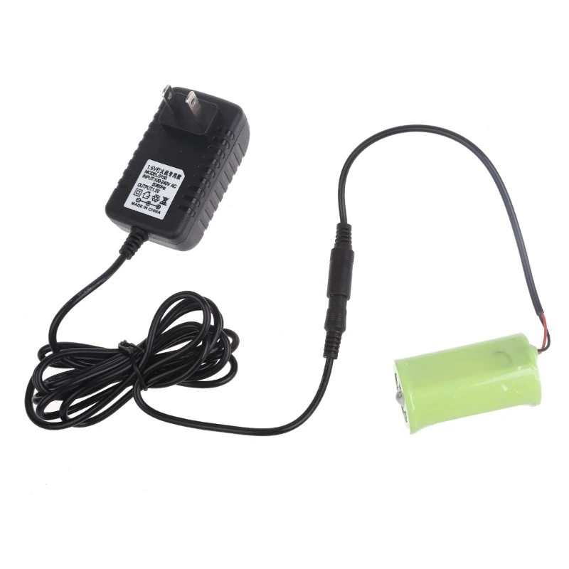 

Universal 1.5V LR20 D Battery US Plug Power Supply Cable , LR20/AM1/D Battery Replace Replacement Adapter