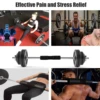 Weightlifting Squat Foam Neck Guard Barbell Sleeve Sports Dumbbell Bar Shoulder Back Protective Pad With Strap For Gym 4