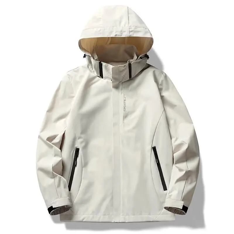 YSENTO レディース フリースジャケット アウトドアジャケット 登山服 スキー コート保温 フード付き 取り外し可能 防風 防撥水 秋冬用 裏起毛 02白 2XL YSENTO] レディース フリースジャケット アウトドアジャケット 登山服