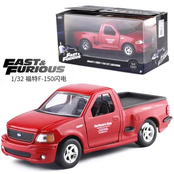 Jada1:32 Fast And Furious Alloy Car Ford F-150 SVT 1999 Metal Diecast Classical Truck Model Toy Collection Toy For Children Gift