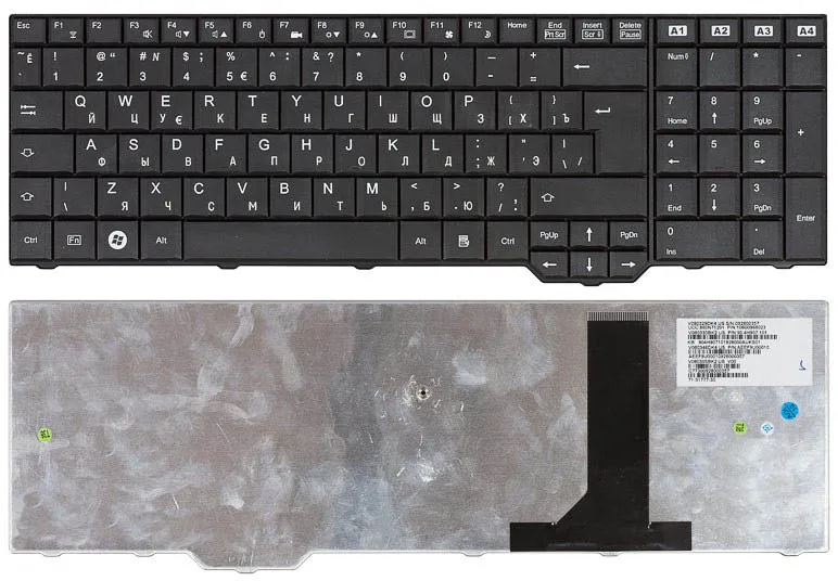 Клавиатура для Fujitsu-Siemens Amilo Xi3670 черная | Компьютеры и офис