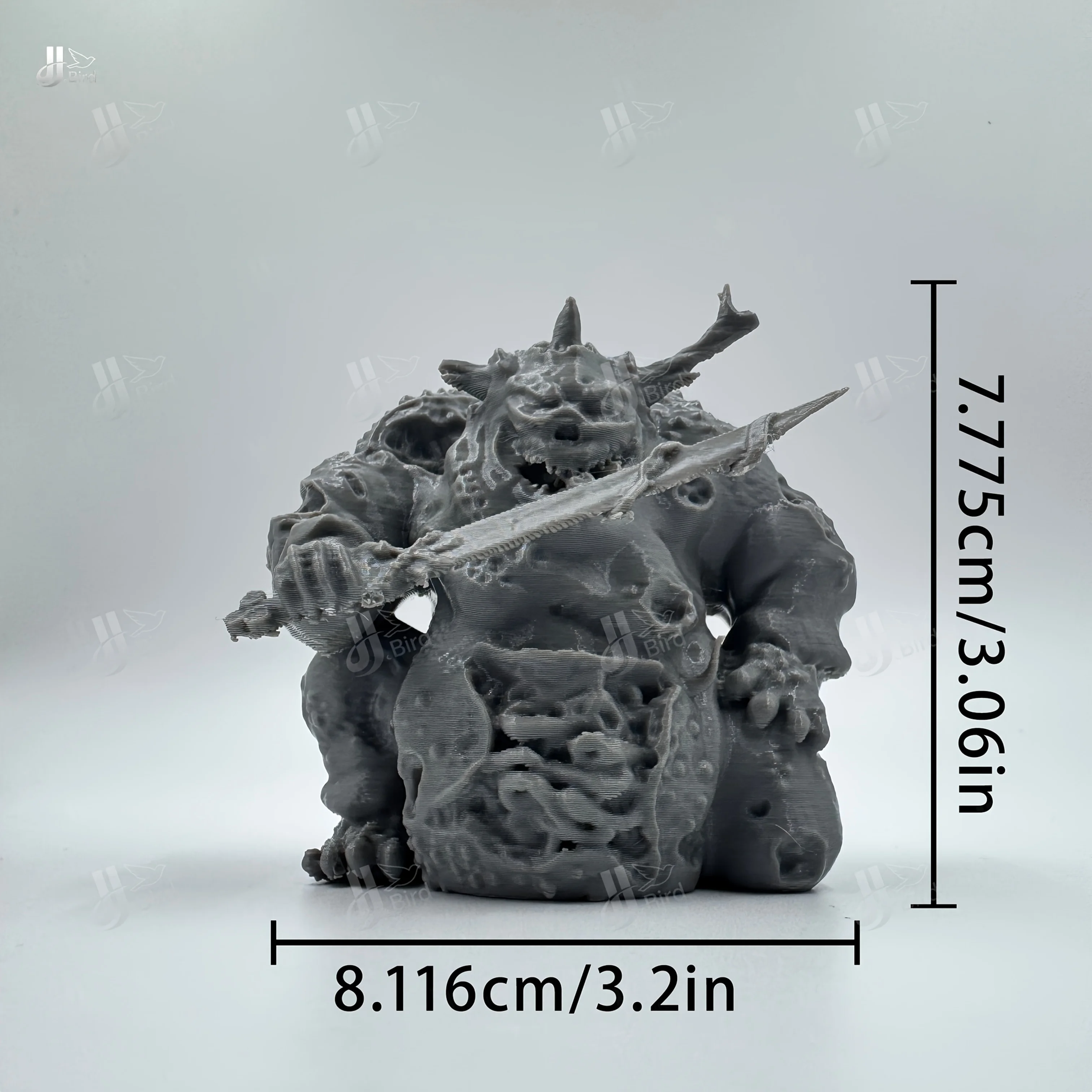 Infernal Demon Ornament for Indoor Desktop and Bookshelf Decoration