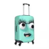Funny Expression Suitcase Cover Holiday 3d Cartoon Face Fun Luggage Accesories Business Protection 3