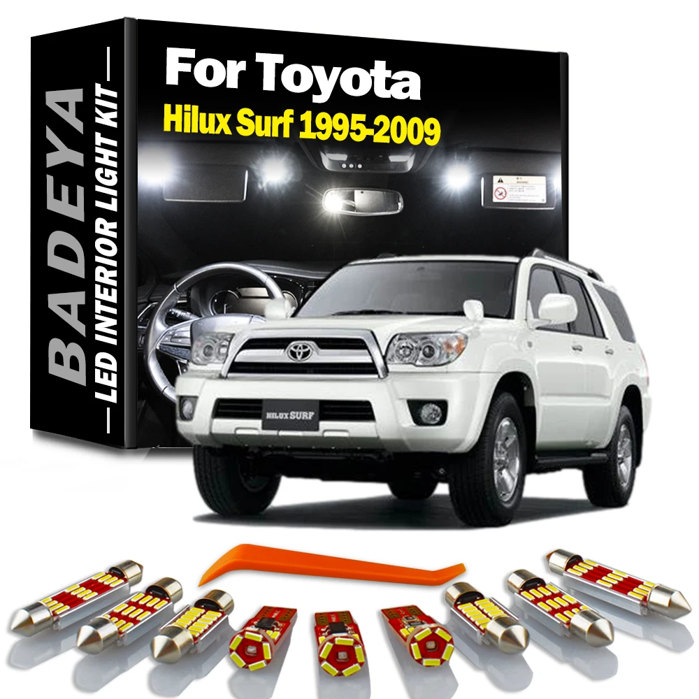 BADEYACanbusLEDInteriorMapDomeLightKitForToyotaHiluxSurf