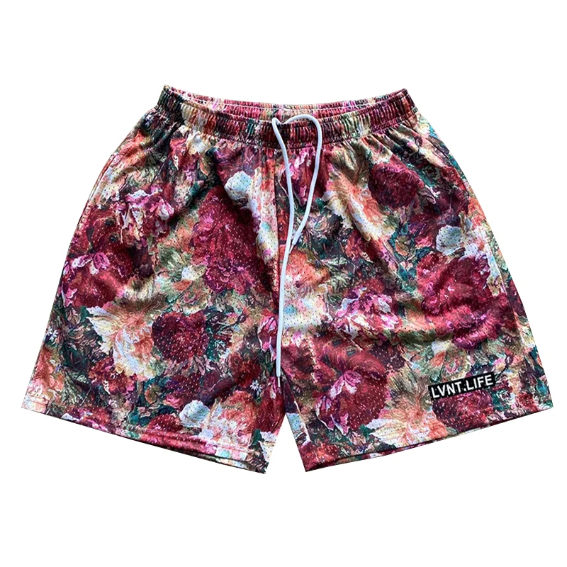 

2024 New men's shorts Casual shorts Men's Fitness Sports Basketball Running Quick dry Summer mesh Breathable training shorts men