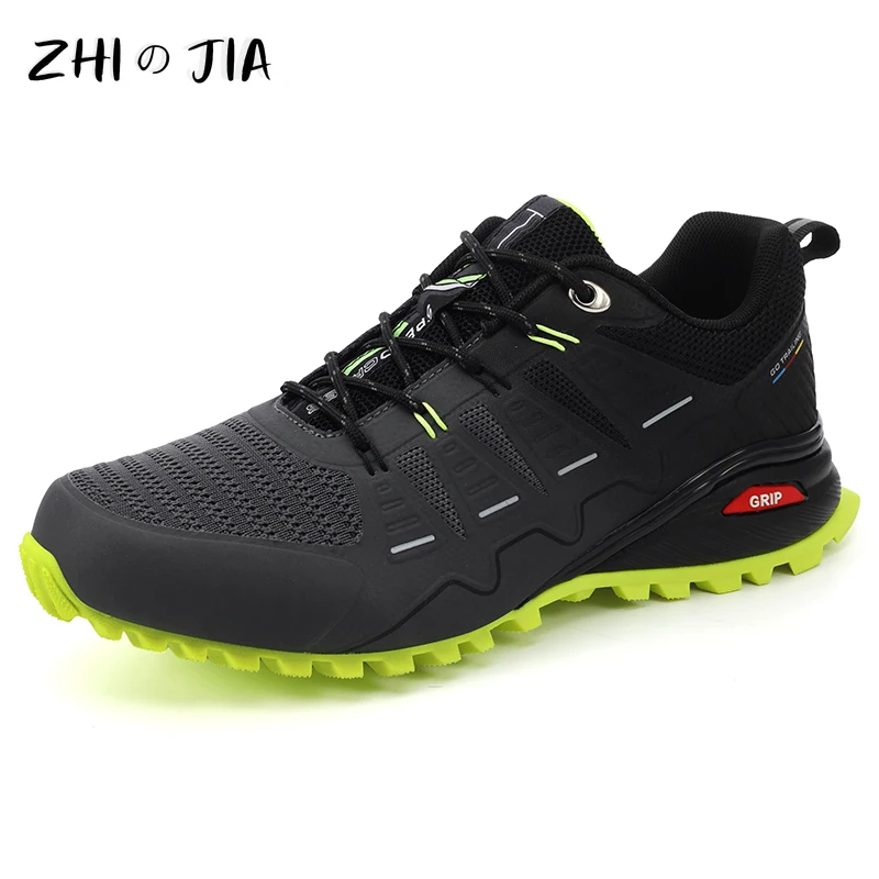 

Extra Large 40-50 Outdoor Mountaineering Off road Shoes Mesh Breathable Lightweight Sneaker Anti Slip Fitness Running Footwear