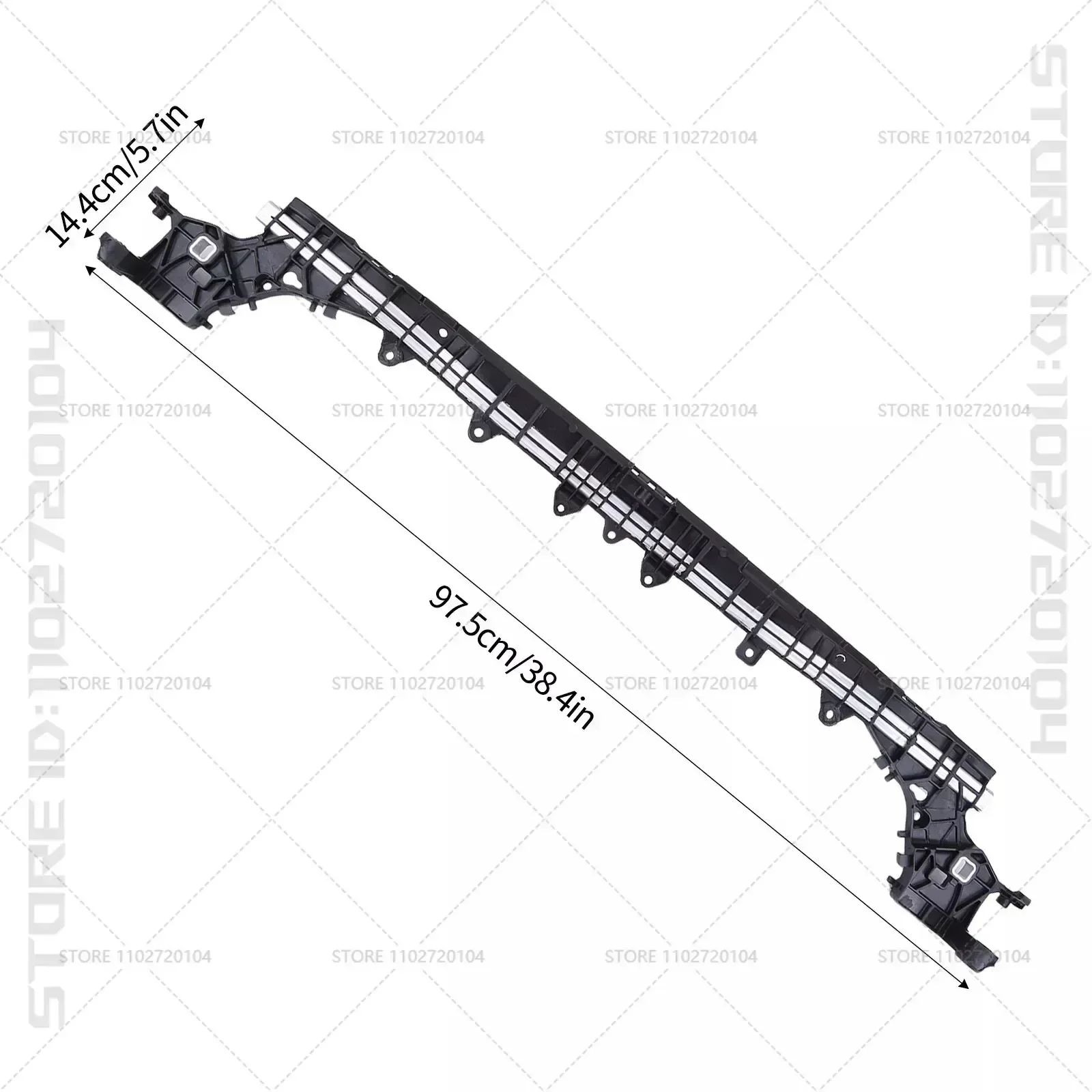 for 2015-W205 Mercedes Benz C200 C250 C300 C350 C63 C43 C450 Front Bumper Center Mounting Consule 2056206700 2056204101 car bumper guards