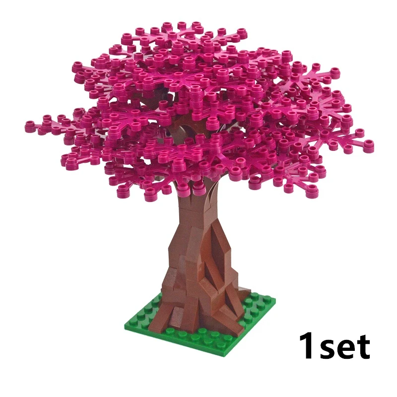 City Friend Creative Building Blocks Set - Plant and Tree Accessories