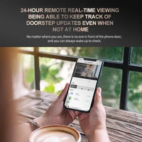 4.3 "IPS Large Capacity Display Doorbell Peep Hole Smart Cat Eye Digital Door Camera 120 ° 2K300W Pixel Doorbell Outdoor Monitor - Image 3
