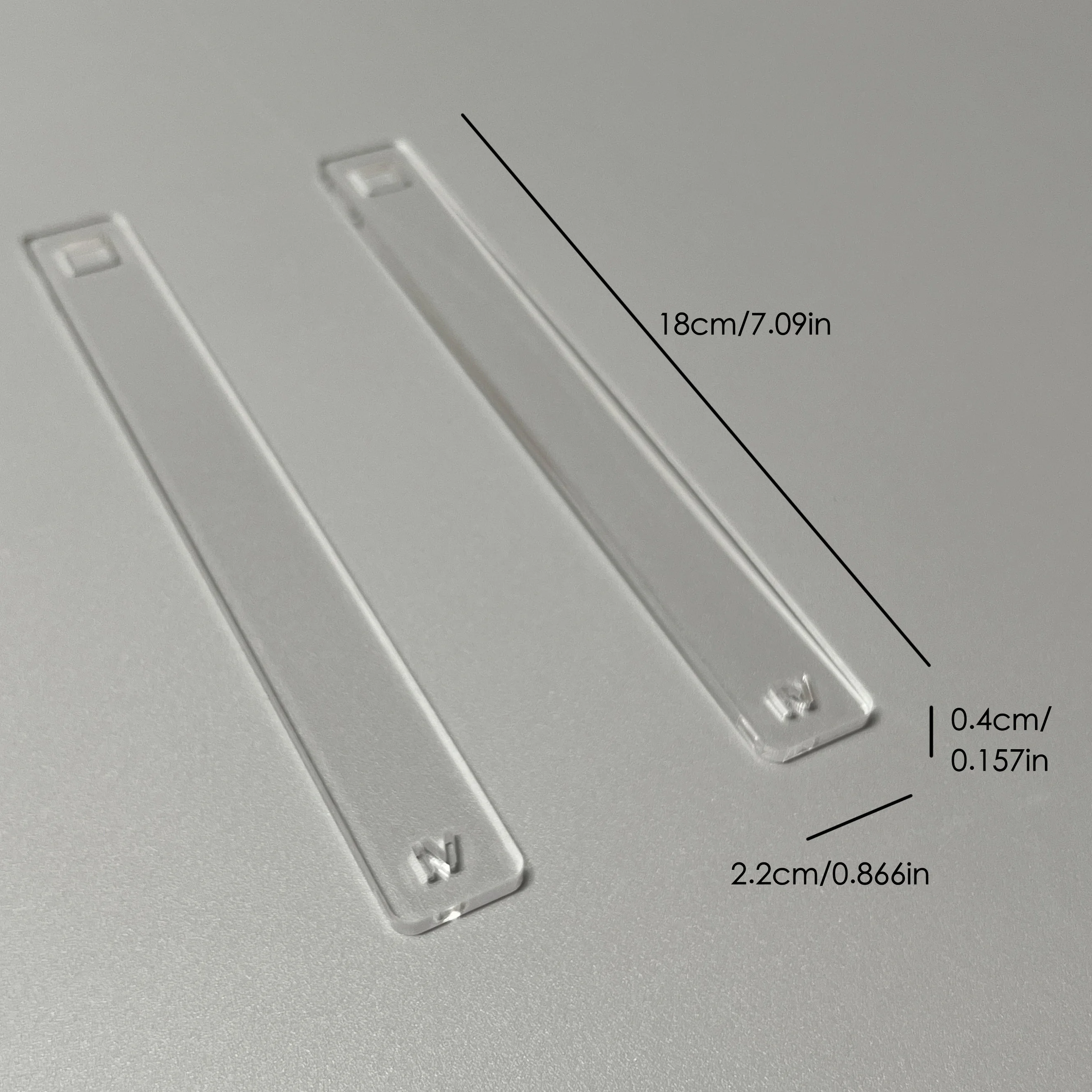 Acrylic Thickness Ruler-Ceramic Clay Tools