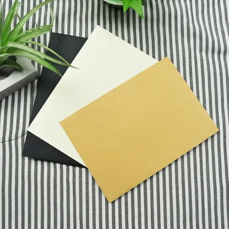 20pcs 10.5*7cm Craft Paper Small Envelopes Vintage Style Envelope for Letter Paper Card Cash Sticker Storage Envelope