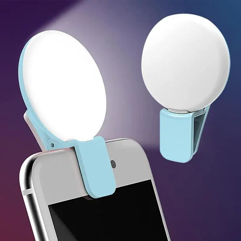 Portable LED External Fill Light for Mobile Phone Photography