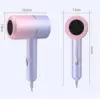 Hair Dryer with Diffuser High power negative ion hair dryer Lightweight Hair Dryer Foldable Home Thermostatic Silent Hair Dryer 5