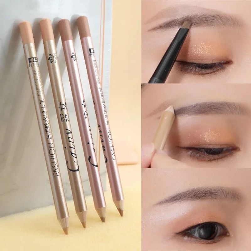 Eyelids Lying Silkworm Brightening Stick Concealer Pencil Cover Face Spots Lip Liner Matte Concealer Cream Stick