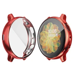 Duurzame TPU Beschermcase met Schermbeschermer voor Samsung Galaxy Watch Active 2 - Zachte, Lichtgewicht Bumpercover