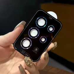 Enhanced Metal Camera Lens Protector Ring with Alloy Finish for Samsung Galaxy Series (Colorful)