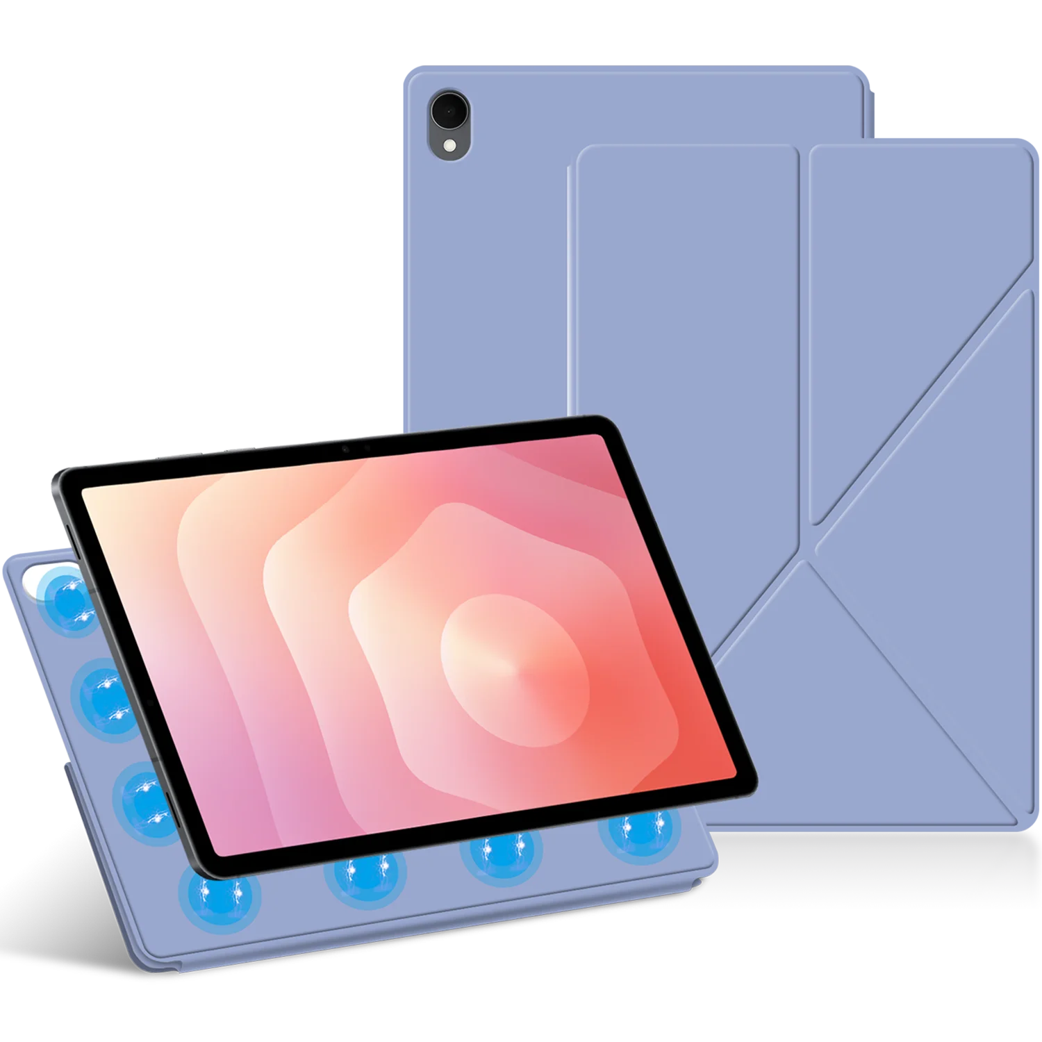 Enhanced Multi-Folding Stand Magnetic Smart Case
