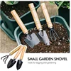 Mini Gardening Hand Tools Set Succulent Plants Watering Bottle Miniature Garden Flower Plants Bucket Shovel Tool DIY Accessories 4