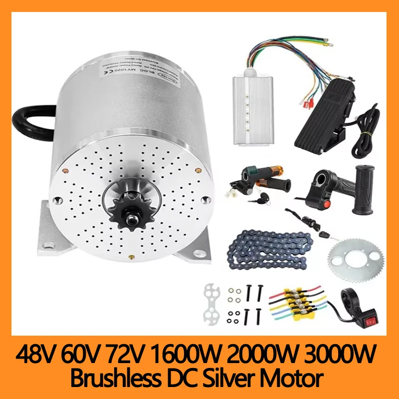 Kit Moteur 72V 3000W Pour Scooter électrique Et Go Kart – MY1020 Sans Balais
