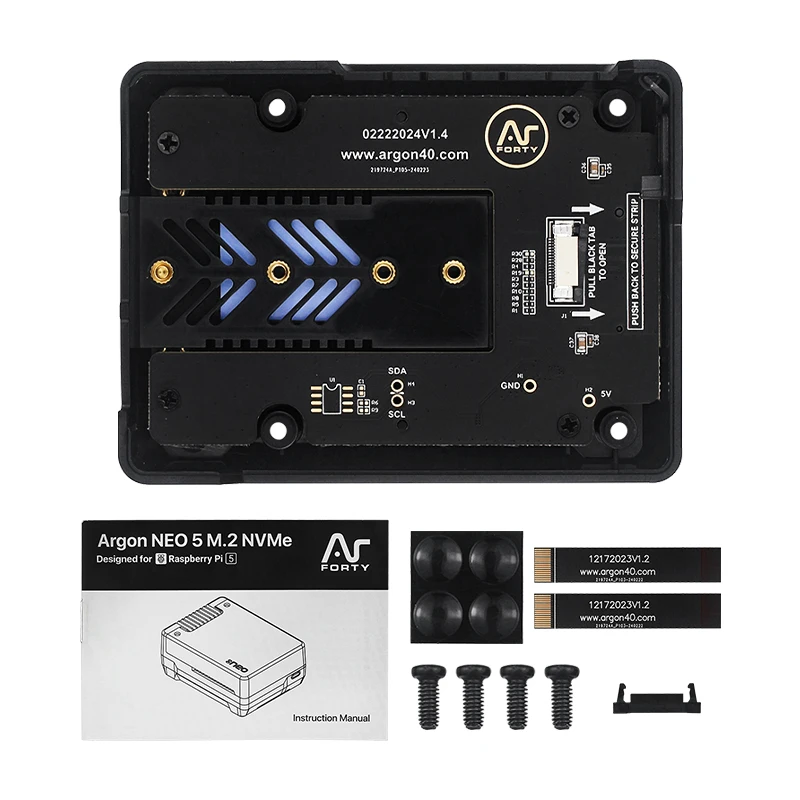 GeeekPi Argon NEO 5 NVME Expansion Board - Für Raspberry Pi 5 M.2 SSD
