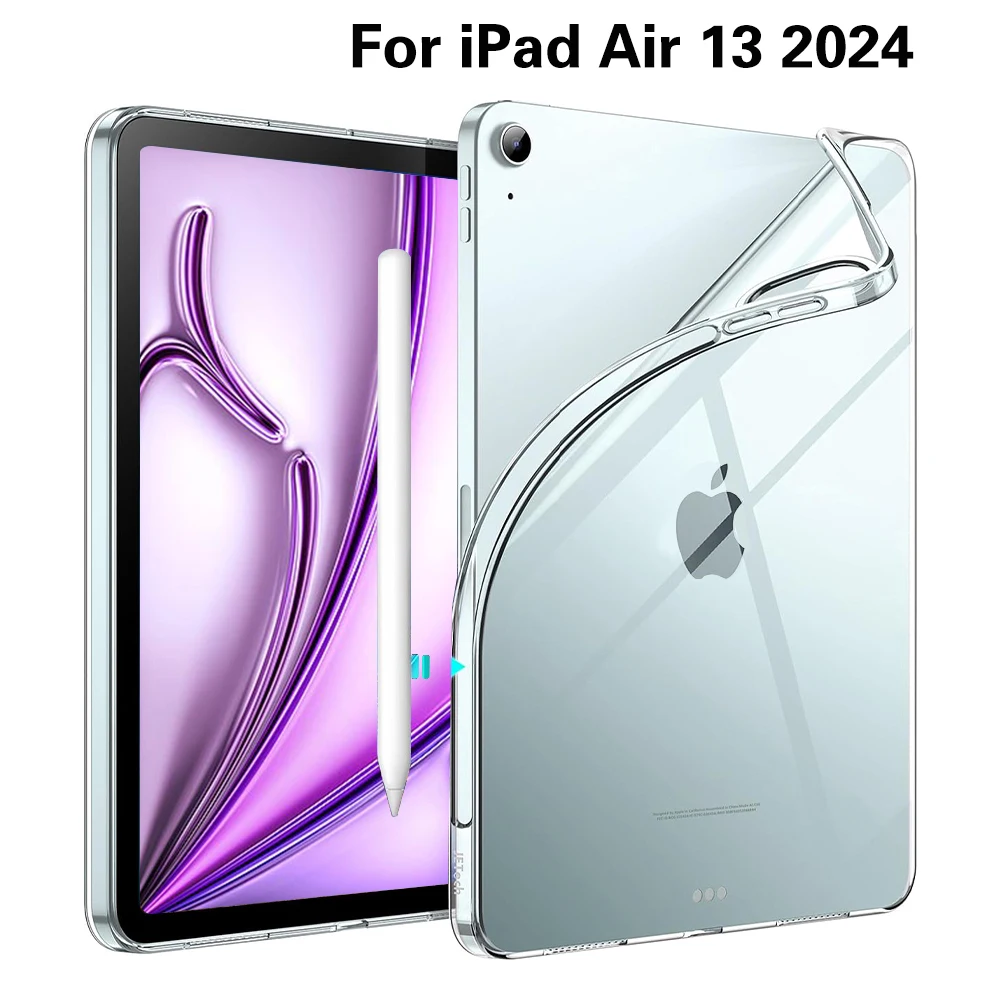 Crystal Clear Shockproof Airbag Case - Silicone Soft TPU Protective Cover