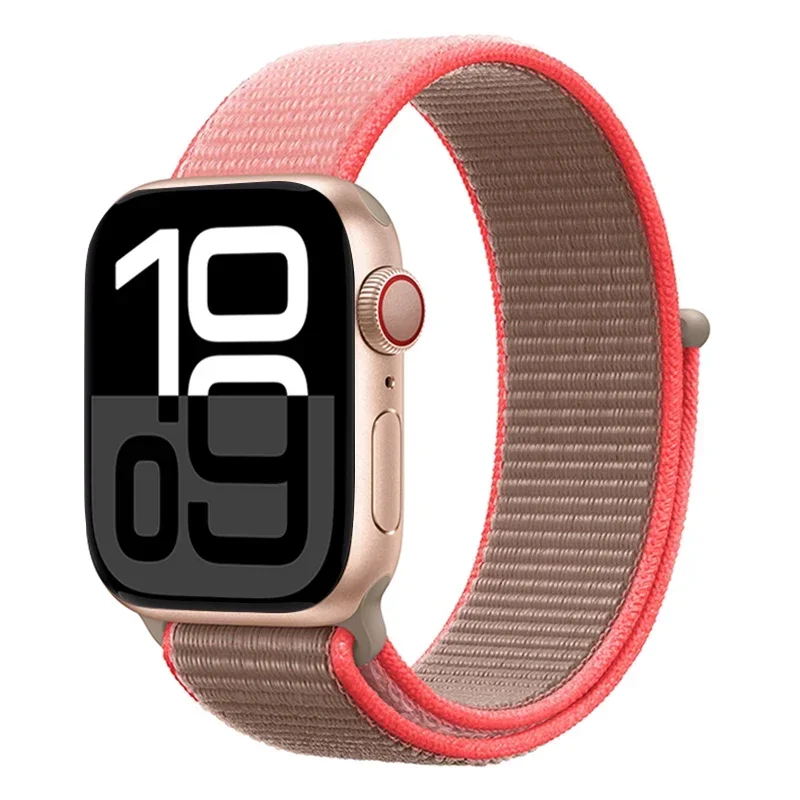 Premium Nylon Loop Strap for Apple Watch - Versatile and Durable Replacement Bracelet