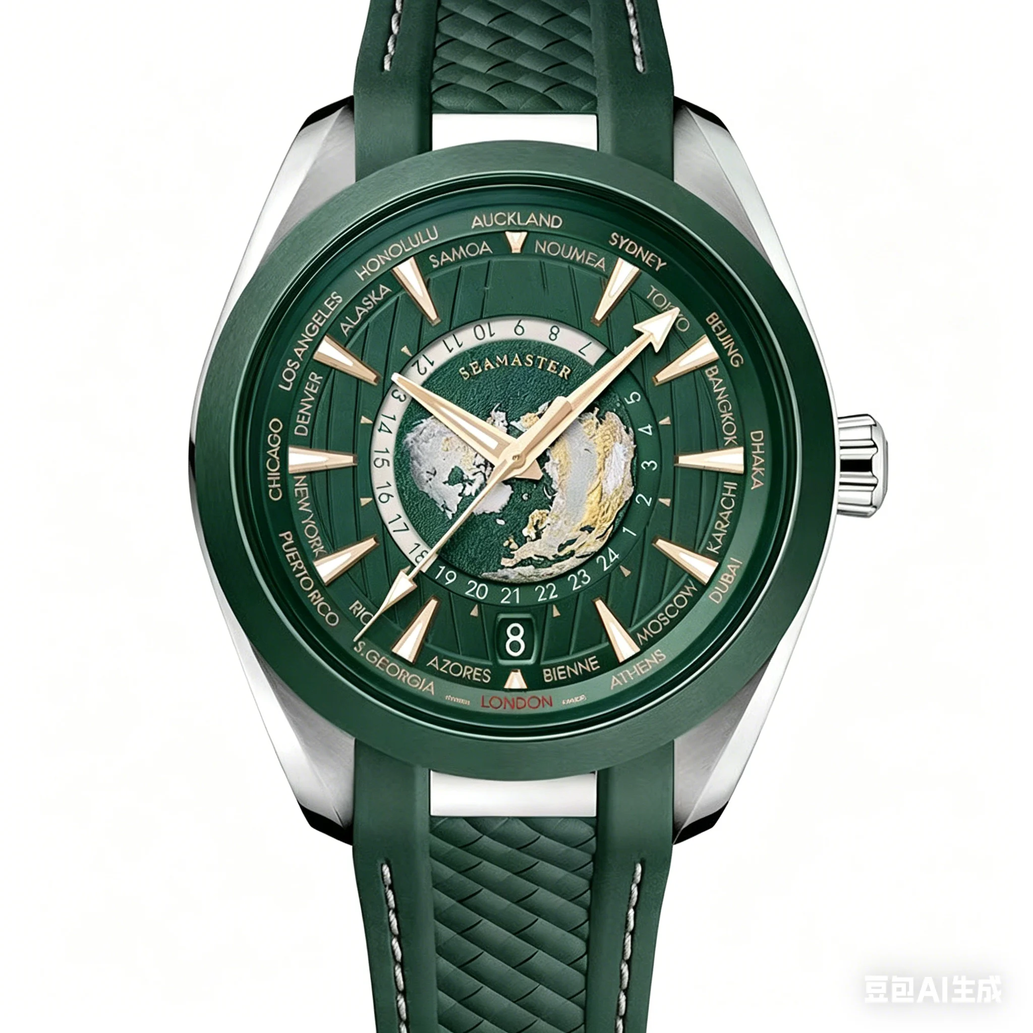 2026 Designer Style Mens Automatic Mechanical Watches Dual Purpose Stainless Steel Bracelet And Soft Rubber Strap Classic Three - 4